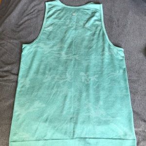 Lululemon Metal Vent Tech Tank Top Camo Print Aqua